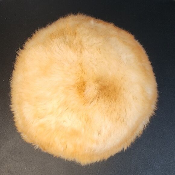 Vintage Shearling Sheepskin Hat – Real Wool – Classic 1960s Style – Warm & Soft main image 7